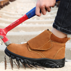 GUYSIA new four-season safety boots anti-smash and anti-stab work shoes