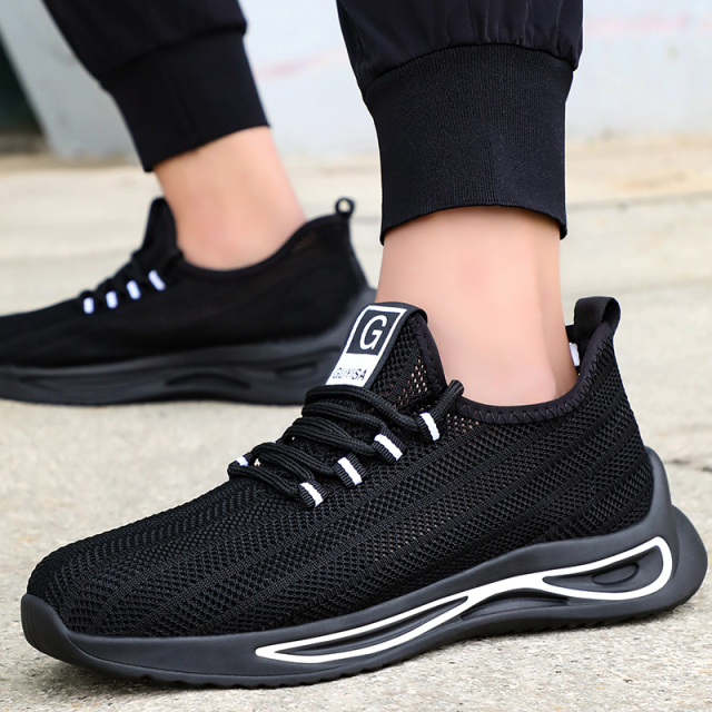 GUYSIA summer new safety shoes anti-smash and anti-stab work shoes