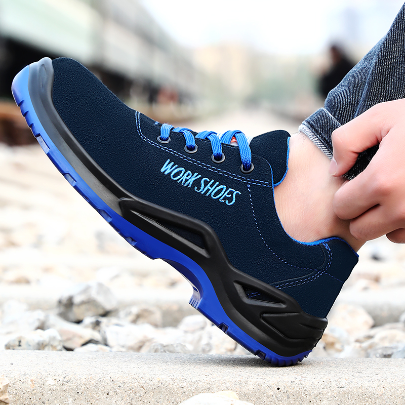 hot new safety shoes anti-smash and anti-stab work shoes