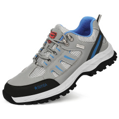 GUYSIA steel toe cap safety shoes anti-smash and anti-stab work shoes