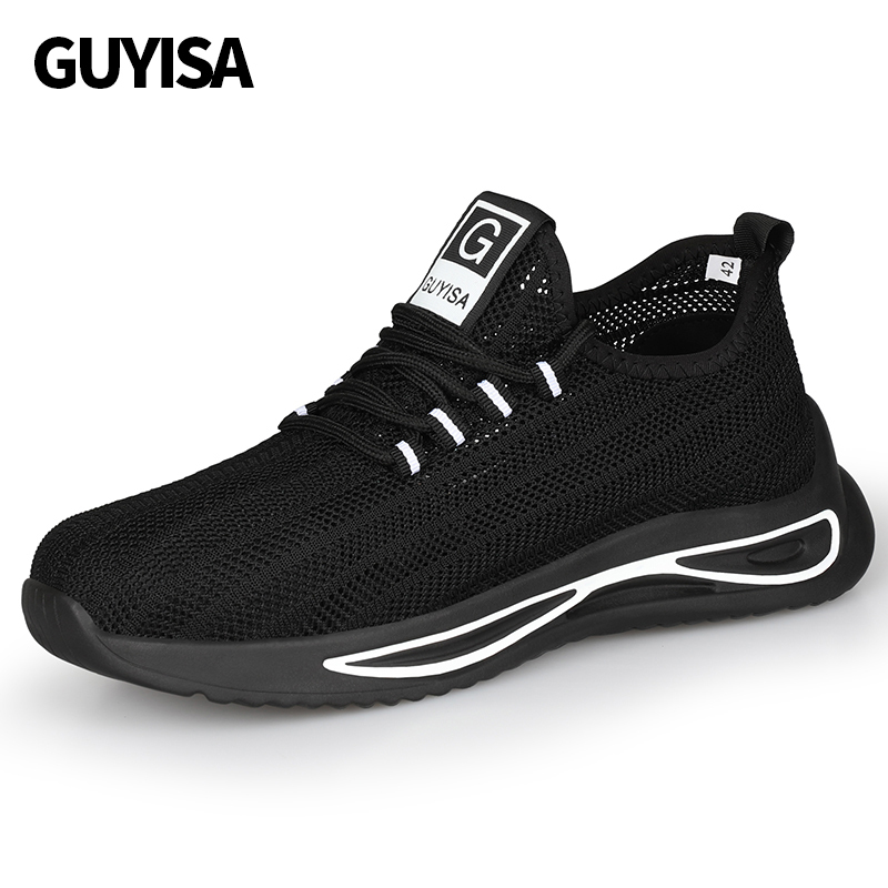 GUYSIA summer new safety shoes anti-smash and anti-stab work shoes