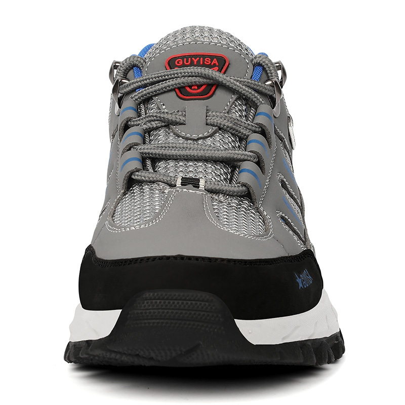 GUYSIA steel toe cap safety shoes anti-smash and anti-stab work shoes