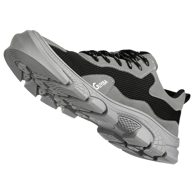 summer safety shoes anti-smash and anti-stab steel toe cap work shoes