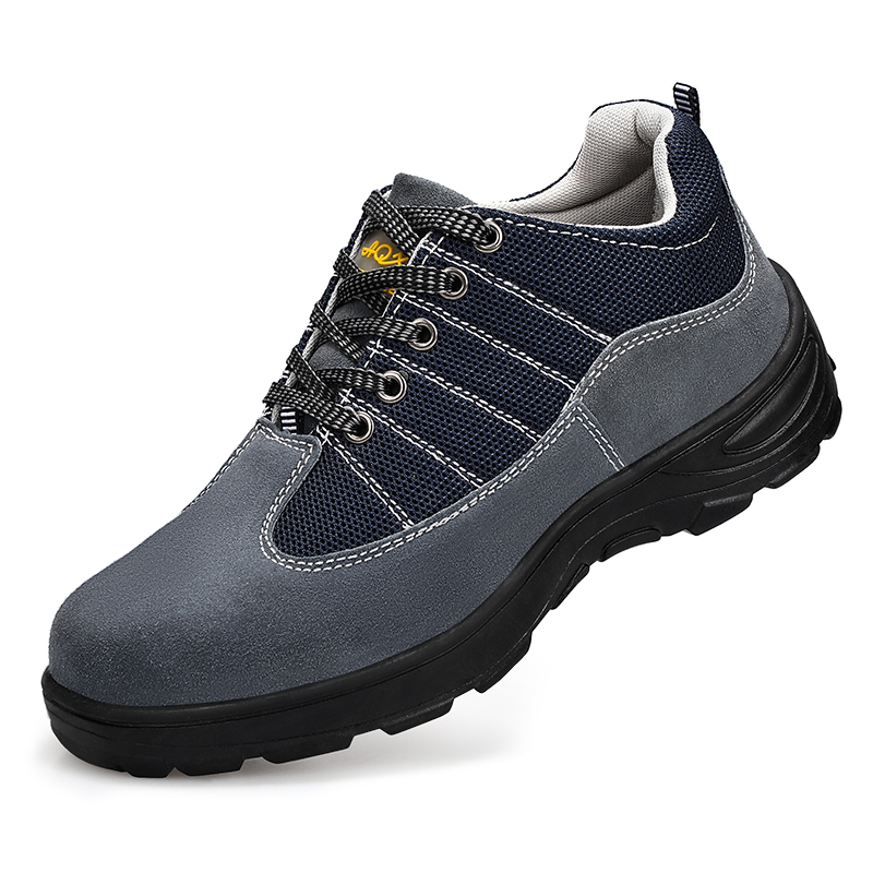 GUYISA new rubber-soled work shoes anti-smashing and anti-stab safety shoes