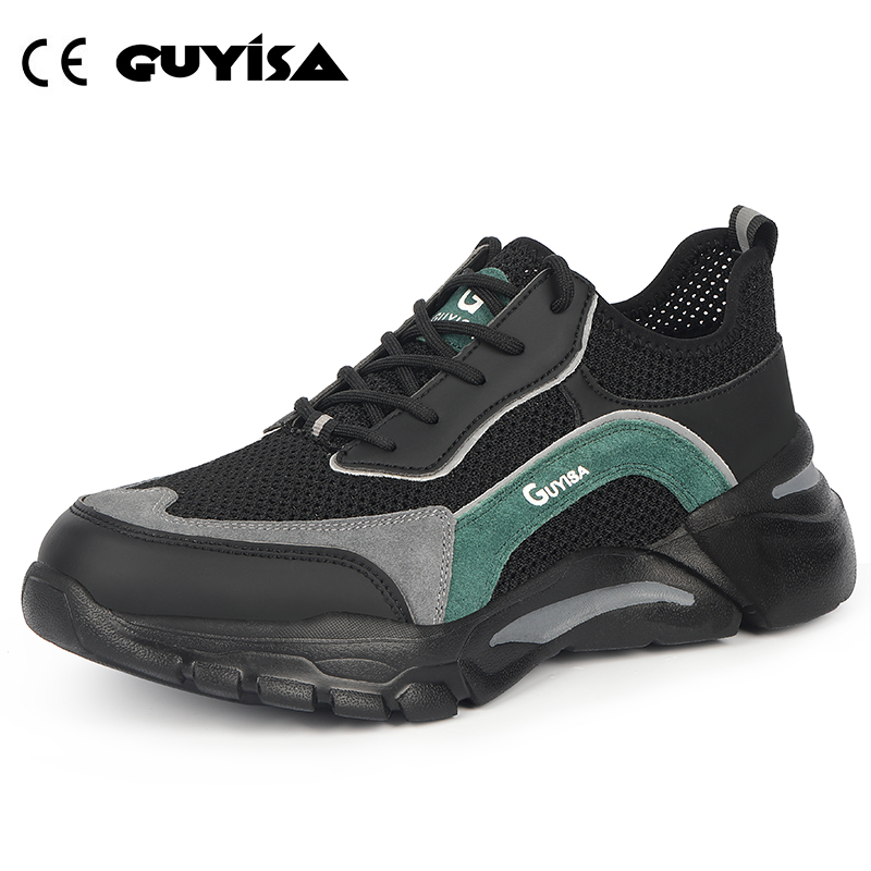 GUYISA new summer work shoes anti-smash and anti-stab safety shoes