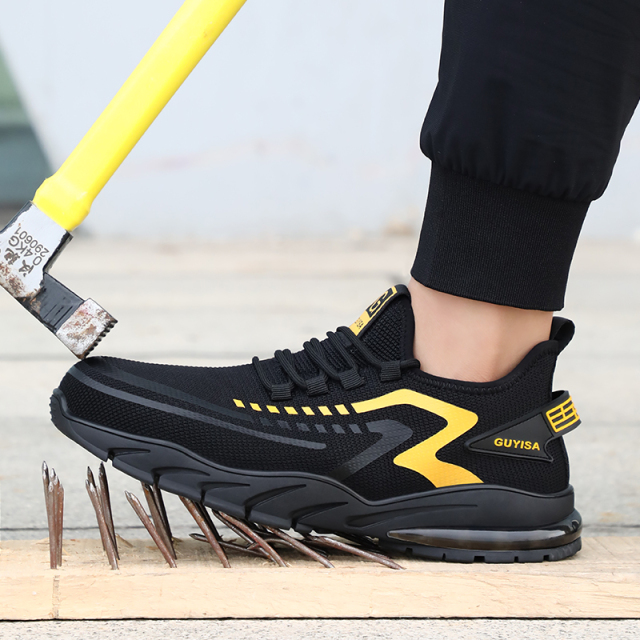 GUYISA Brand safety shoes OEM nonslip wearresistant rubber soles