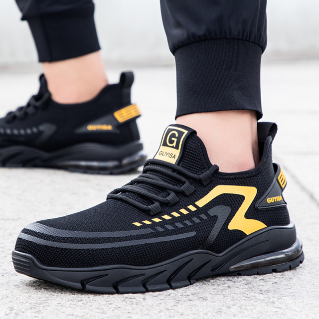 GUYISA Brand safety shoes OEM nonslip wearresistant rubber soles