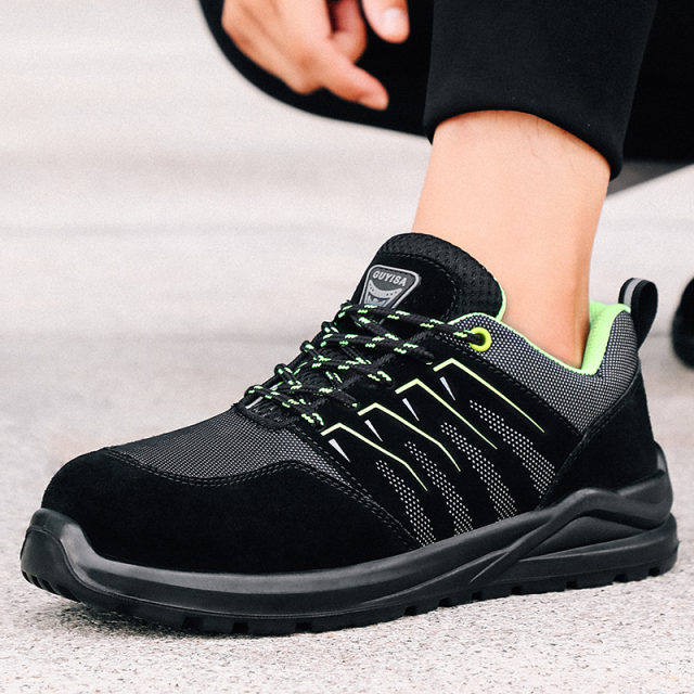 GUYISA  Safety Shoe (Composite Toe Cap) STEEL TOE AND  KEVLAR