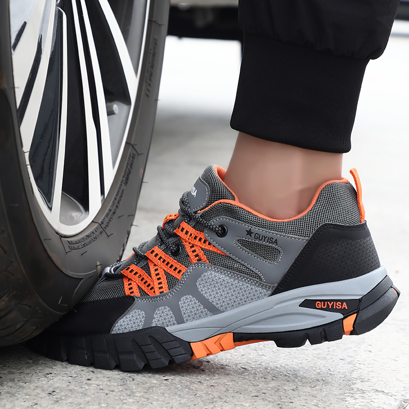 hot-selling summer four season safety shoes anti-smash and anti-stab work shoes