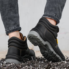 GUYISA  Indestructible Construction Shoes Work Boots for Men & Women