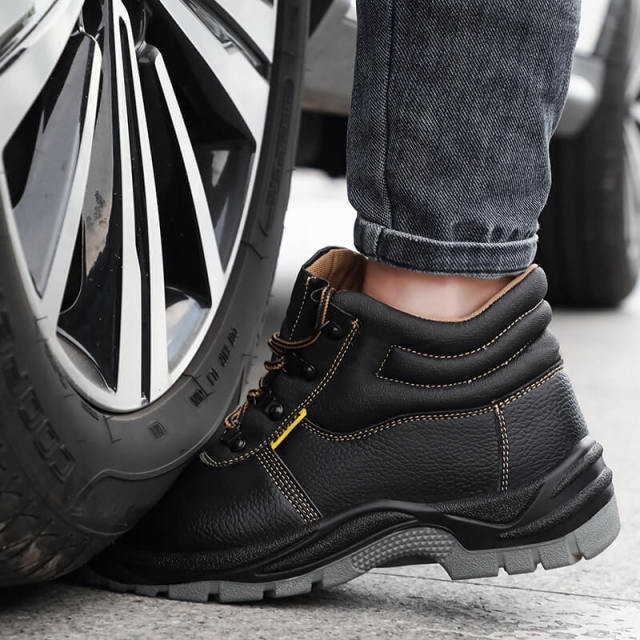 GUYISA  Indestructible Construction Shoes Work Boots for Men & Women