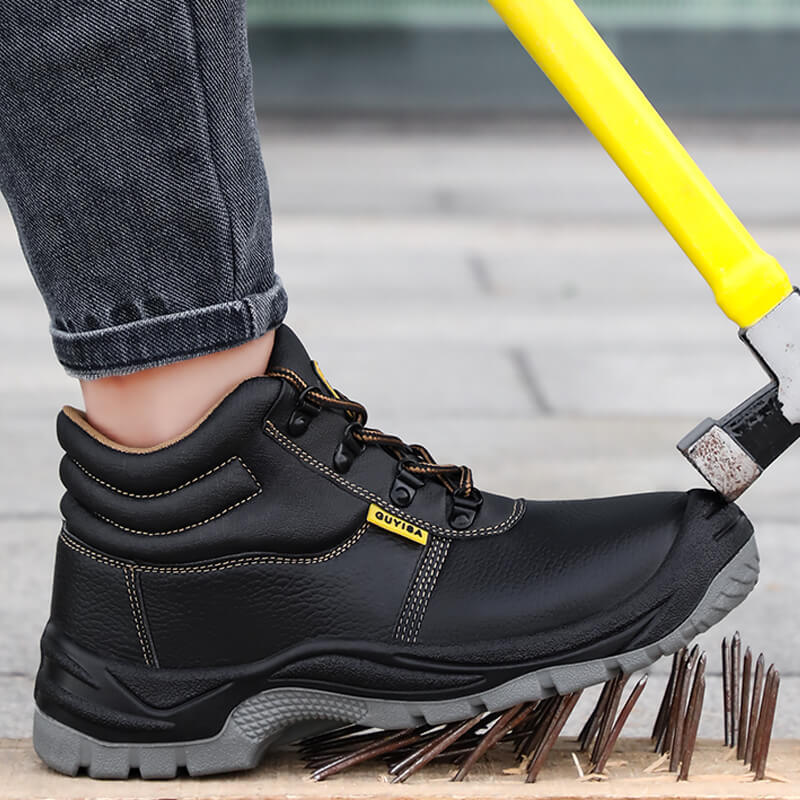 GUYISA  Indestructible Construction Shoes Work Boots for Men & Women
