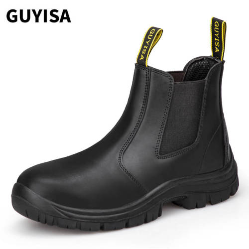 GUYISA  Anti-static safety boots Steel toe electrical safety work boots
