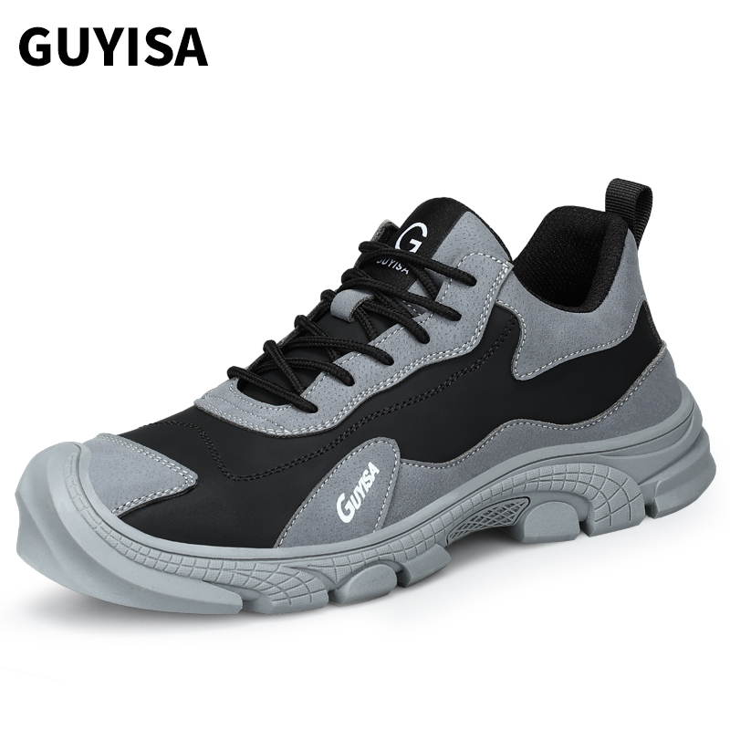 New Industrial Waterproof Anti-puncture Steel Toe Safety Shoes