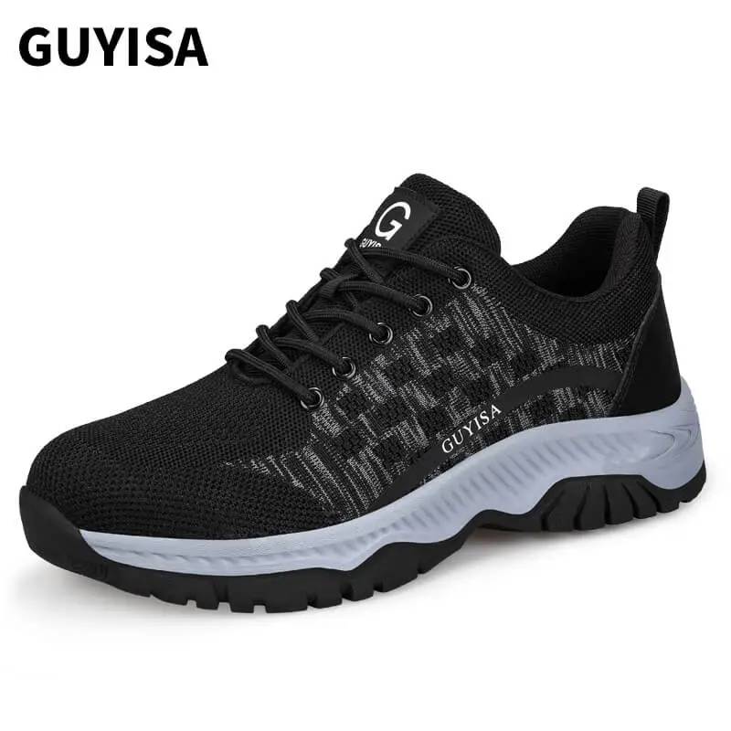 GUYISA security shoes anti-puncture anti-smashing  for construction sites