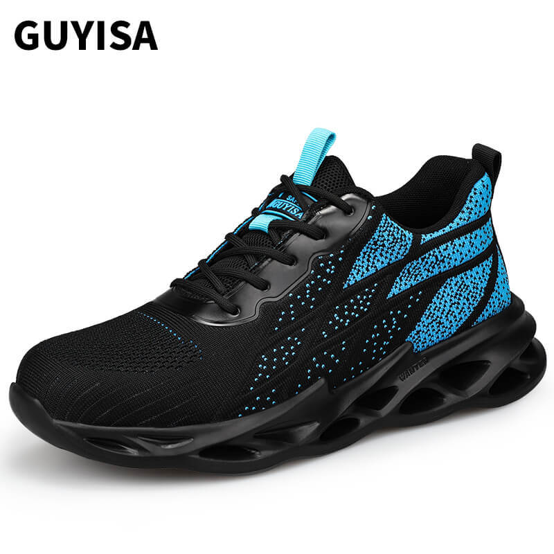 GUYISA  safety shoes with comfortable steel toe  for construction workers
