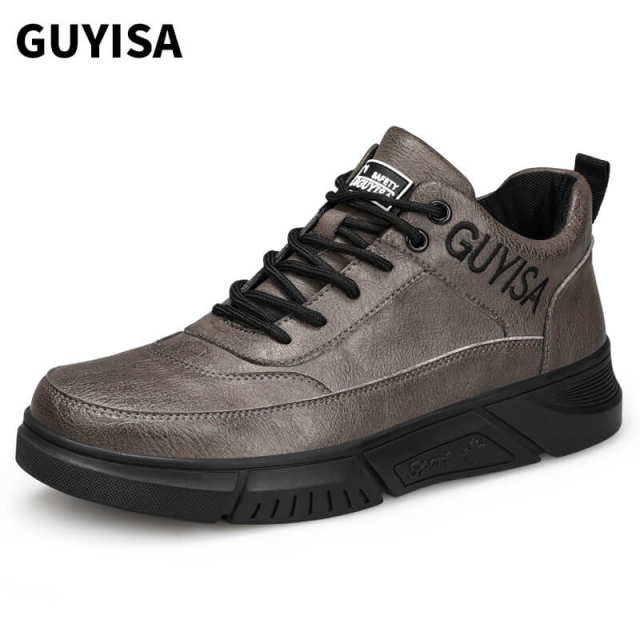 GUYISA safety work shoes  industrial  leather upper waterproof