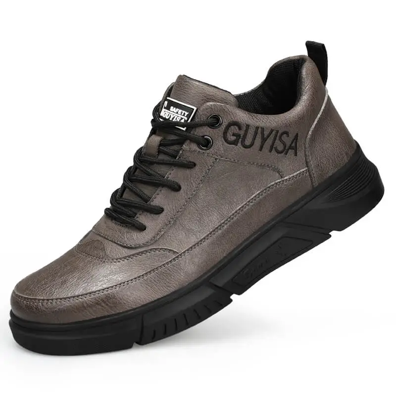 GUYISA safety work shoes  industrial  leather upper waterproof