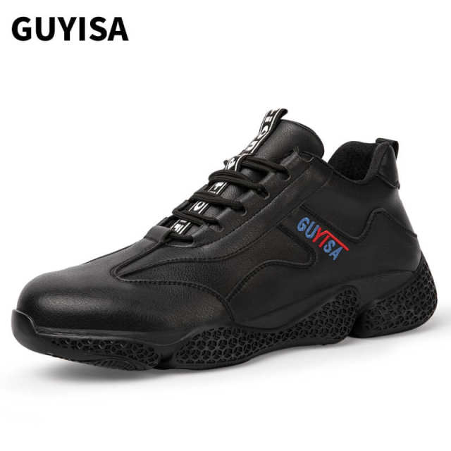 GUYISA insulation safety shoes slip resistant  waterproof work shoes