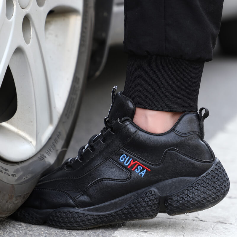 GUYISA insulation safety shoes slip resistant  waterproof work shoes