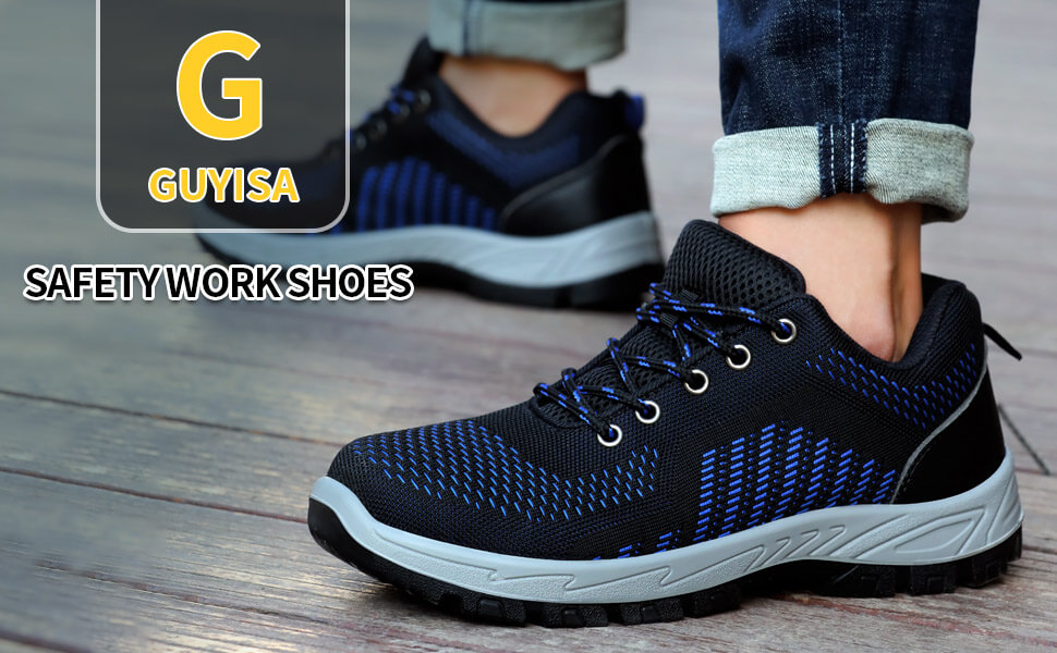 Guyisa 10kv Work High Quality Stylish Safety Shoes Men Steel Toe