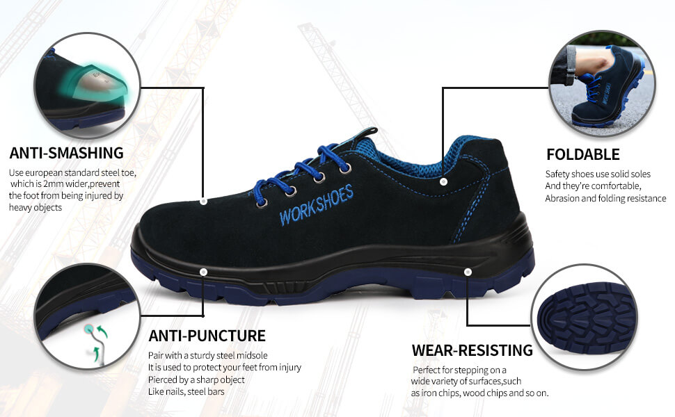 GUYISA lightweight safety shoes 