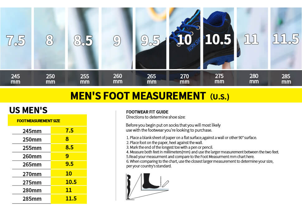 GUYISA stylish safety shoes