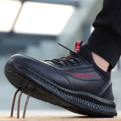 GUYISA safety shoes lined with cotton for winter wear-resistance