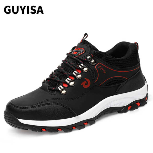 GUYISA safety shoes with steel toe anti-puncture midsole for cunstruction site