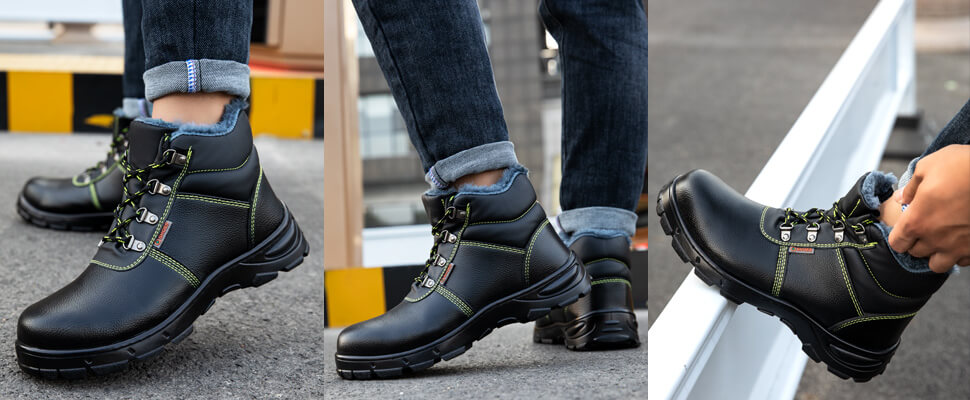 GUYISA leather safety shoes 