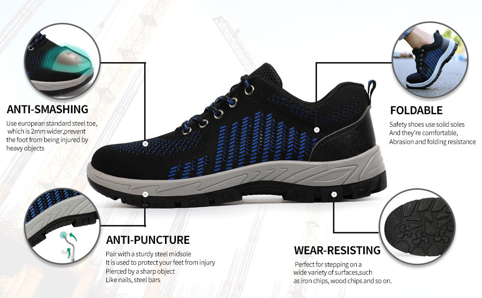GUYISA breathable safety shoes