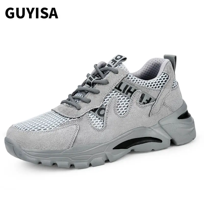 GUYISA lightweight safety shoes impact resistant puncture resistant