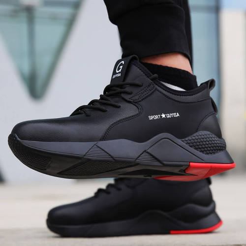 GUYISA Labor insurance shoes Men's casual  lightweight breathable