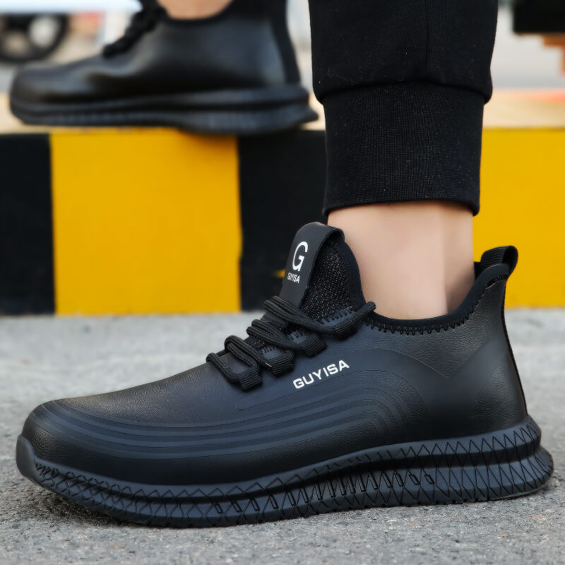 Fashion Safety Shoes Waterproof Casual Trainers Steel Toe for Men