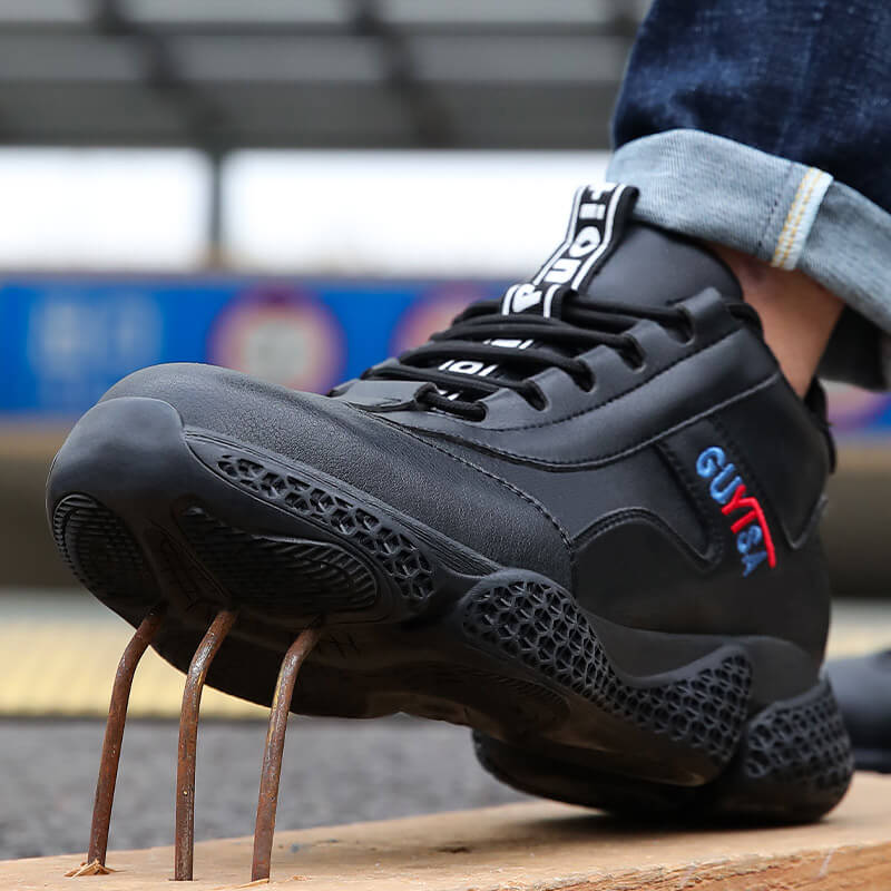 Safety Shoes Men Fashion Safety Work Shoe with Steel Toe