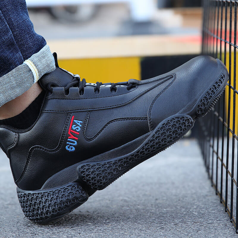 Safety Shoes Men Fashion Safety Work Shoe with Steel Toe