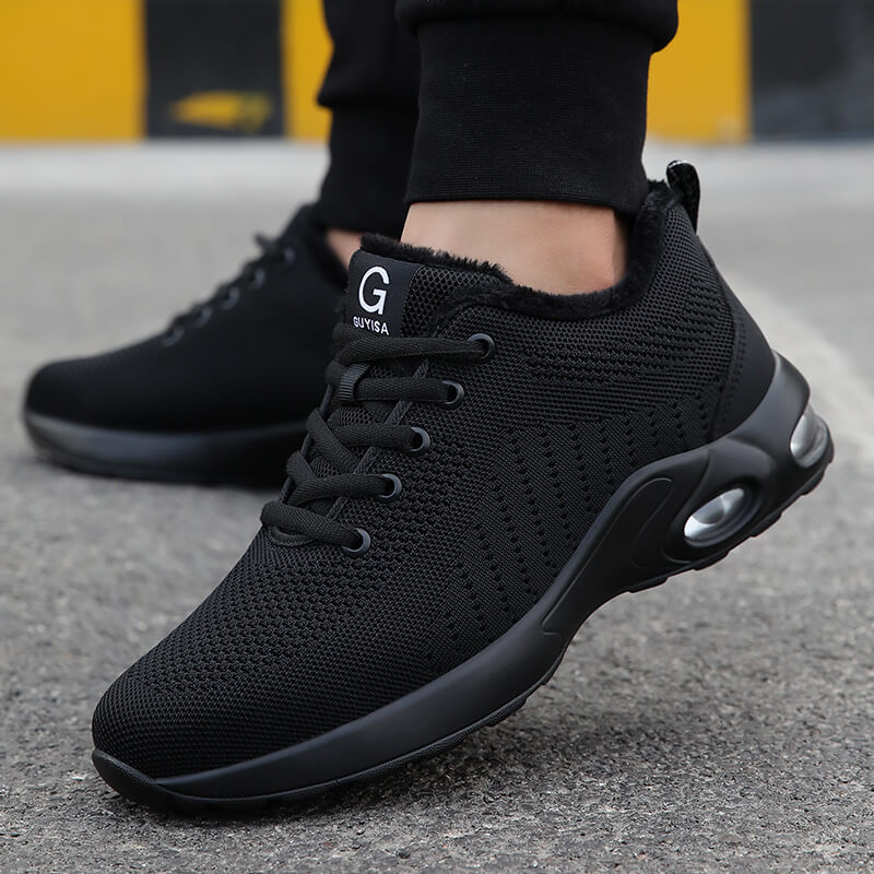 Steel Toe  Warm Safety Work Shoes Lightweight Puncture Proof Industrial