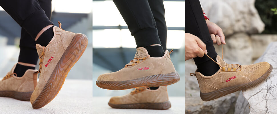 guyisa safety shoes leather