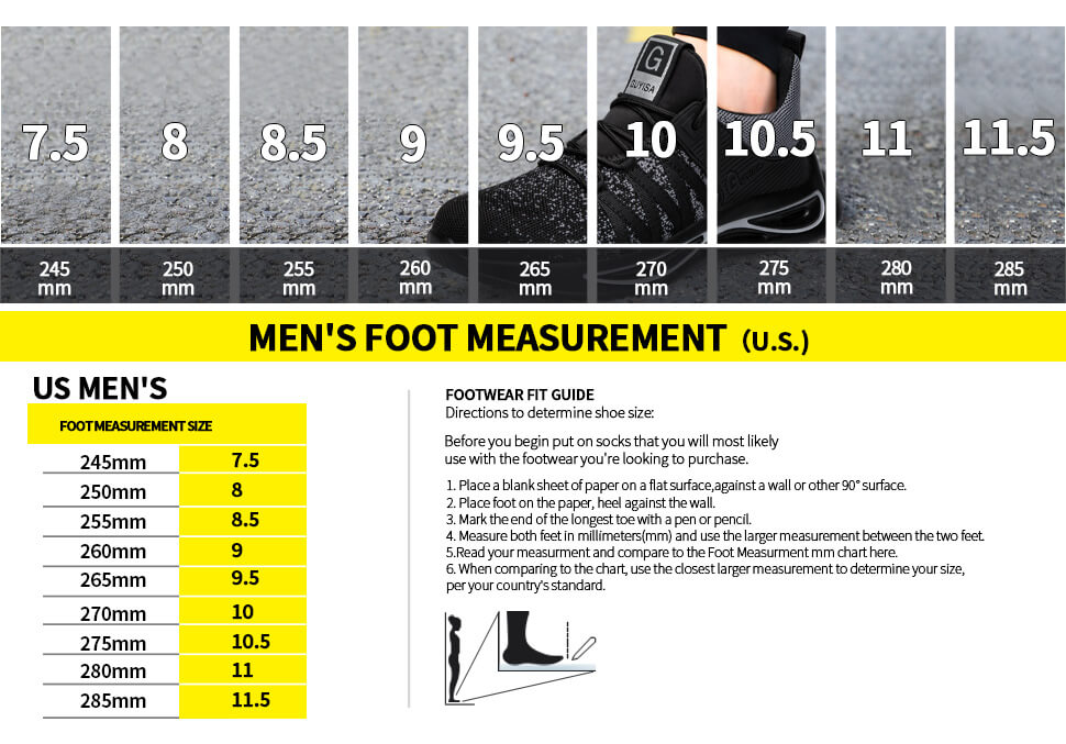 guyisa safety shoes comfortable