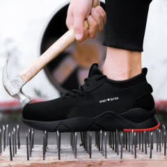 GUYISA 8186 hot sale breathable non-slip steel toe work shoes