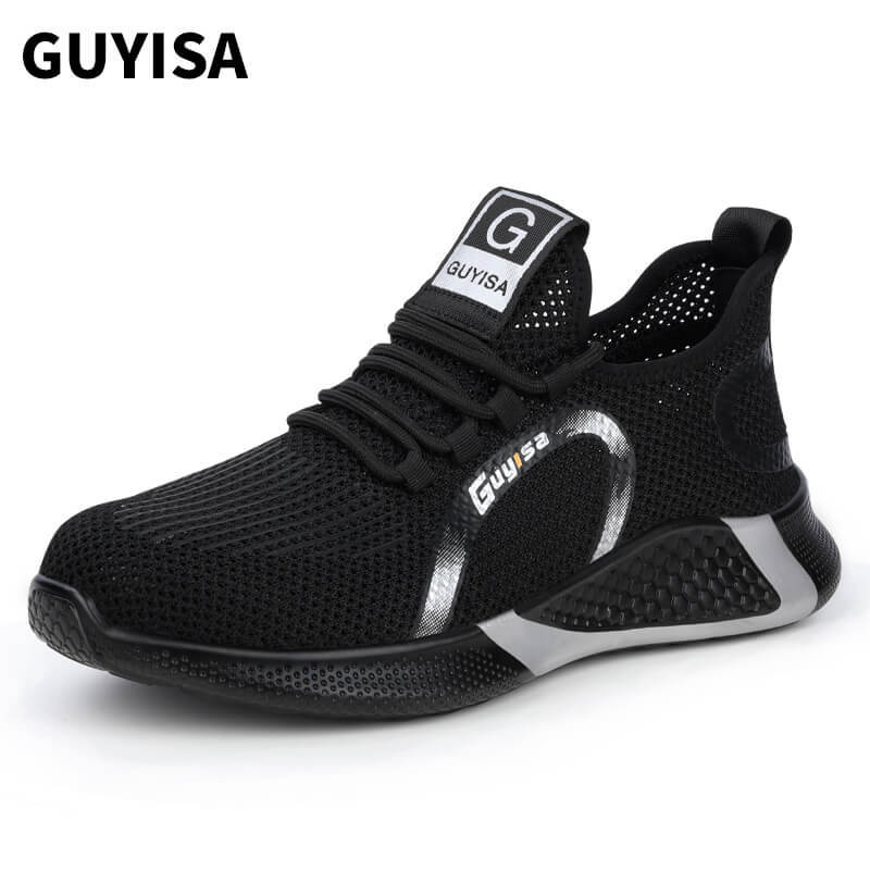 GUYISA High Quality work shoes unisex with steel toe for construction workers