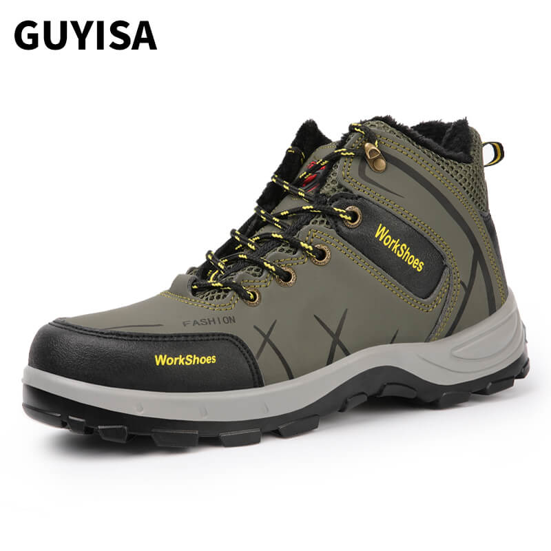 High Quality Work Safety Shoes Waterproof  Steel Toe for Men