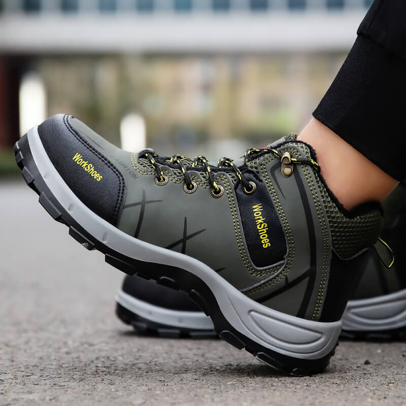 High Quality Work Safety Shoes Waterproof  Steel Toe for Men