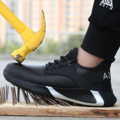 GUYISA High Quality work shoes unisex with steel toe for construction workers
