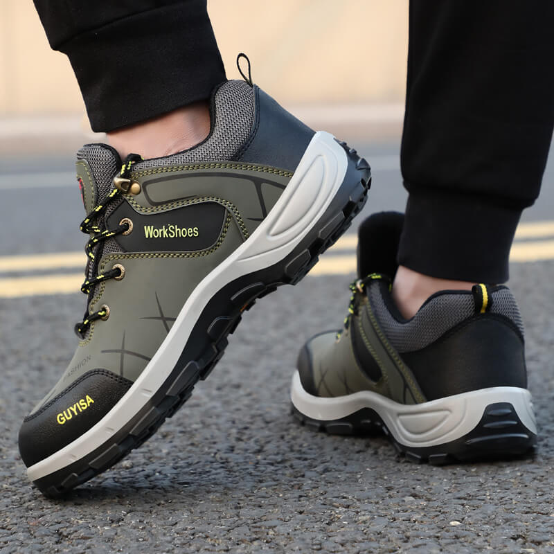 High Quality Work Safety Shoes Waterproof  Steel Toe for Men