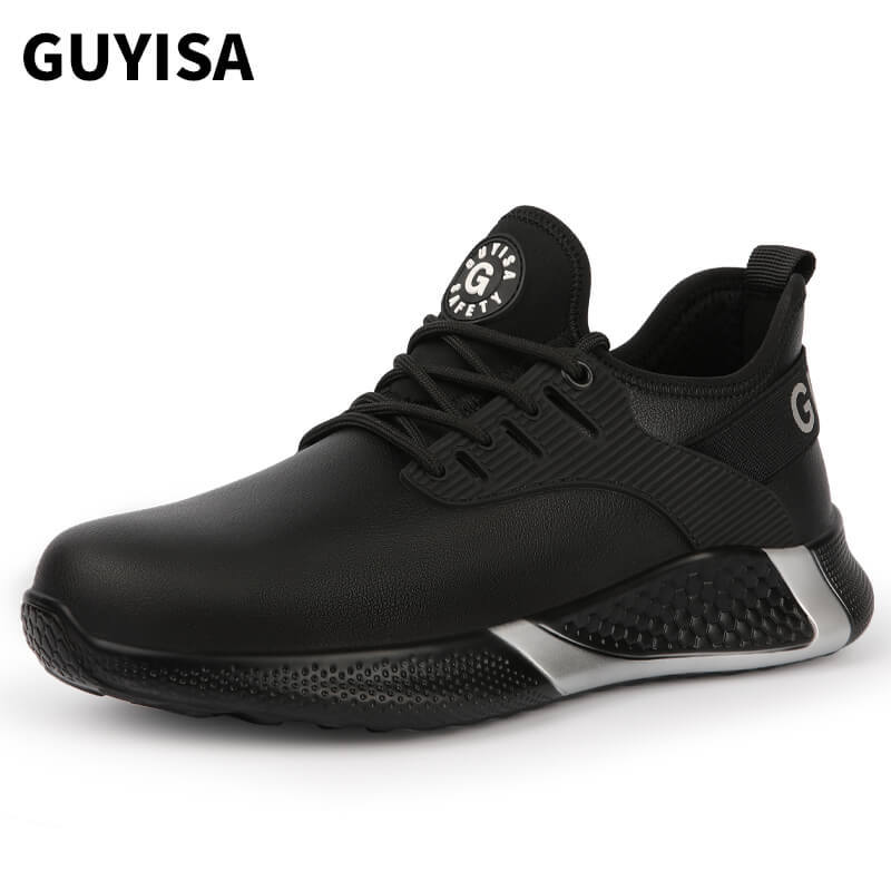 GUYISA High Quality work shoes unisex with steel toe for construction workers