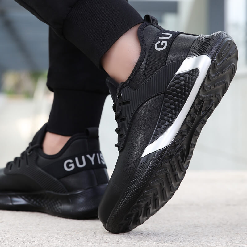 GUYISA High Quality work shoes unisex with steel toe for construction workers