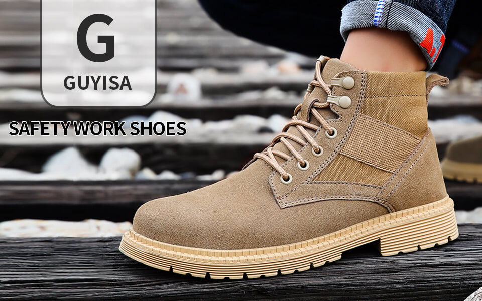 guyisa safety shoes boots for women