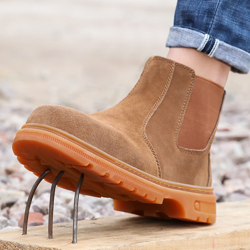 Welder Work Shoes Mens Womens  Anti-Smashing Anti-Stab Professional Anti-Scald Safety Shoes