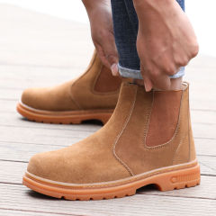 GUYISA welder shoes  safety shoes anti-smashing and anti-stab professional anti-scald
